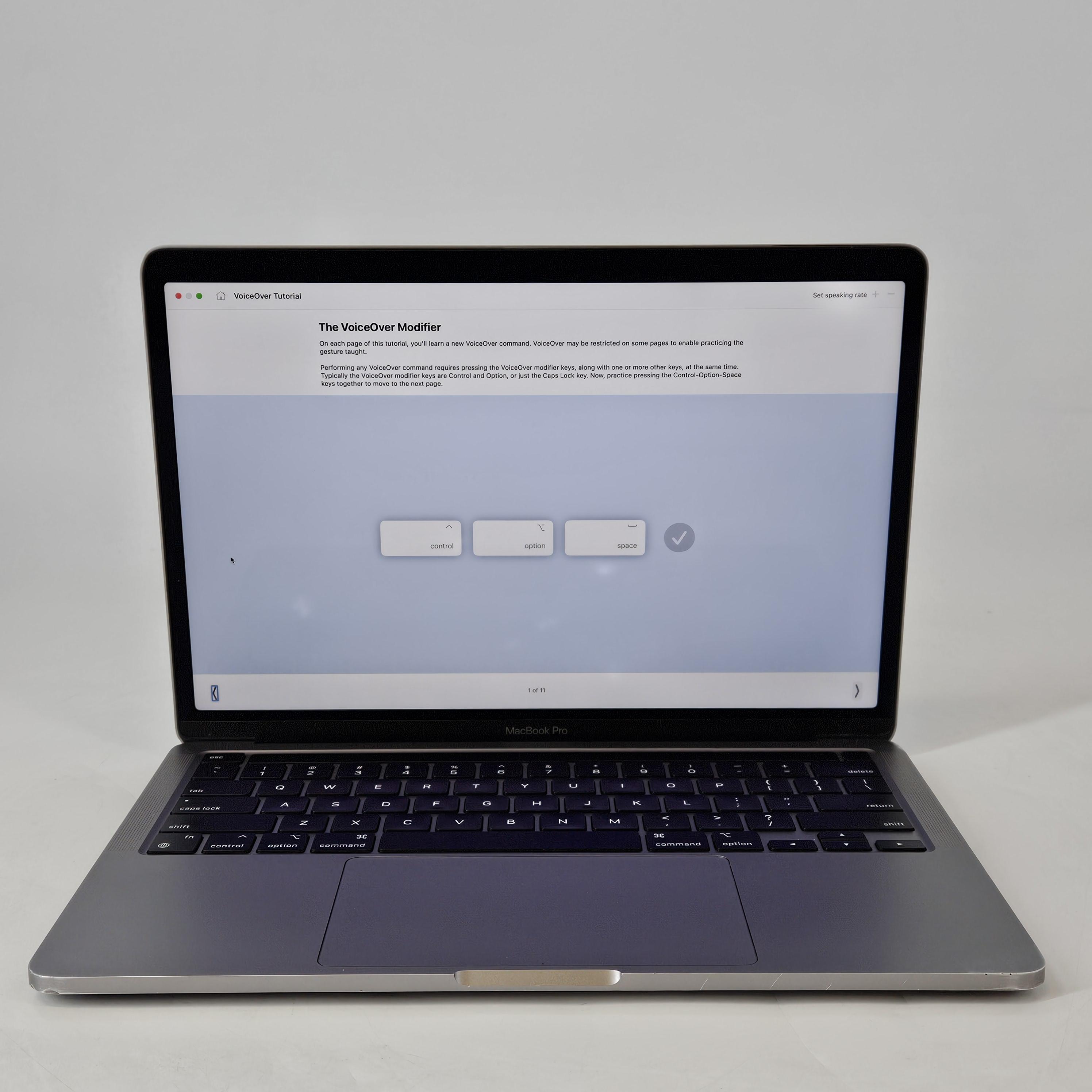 MacBook Pro 13 Space Gray 2020 3.2 GHz M1 8-Core CPU 8-Core GPU
