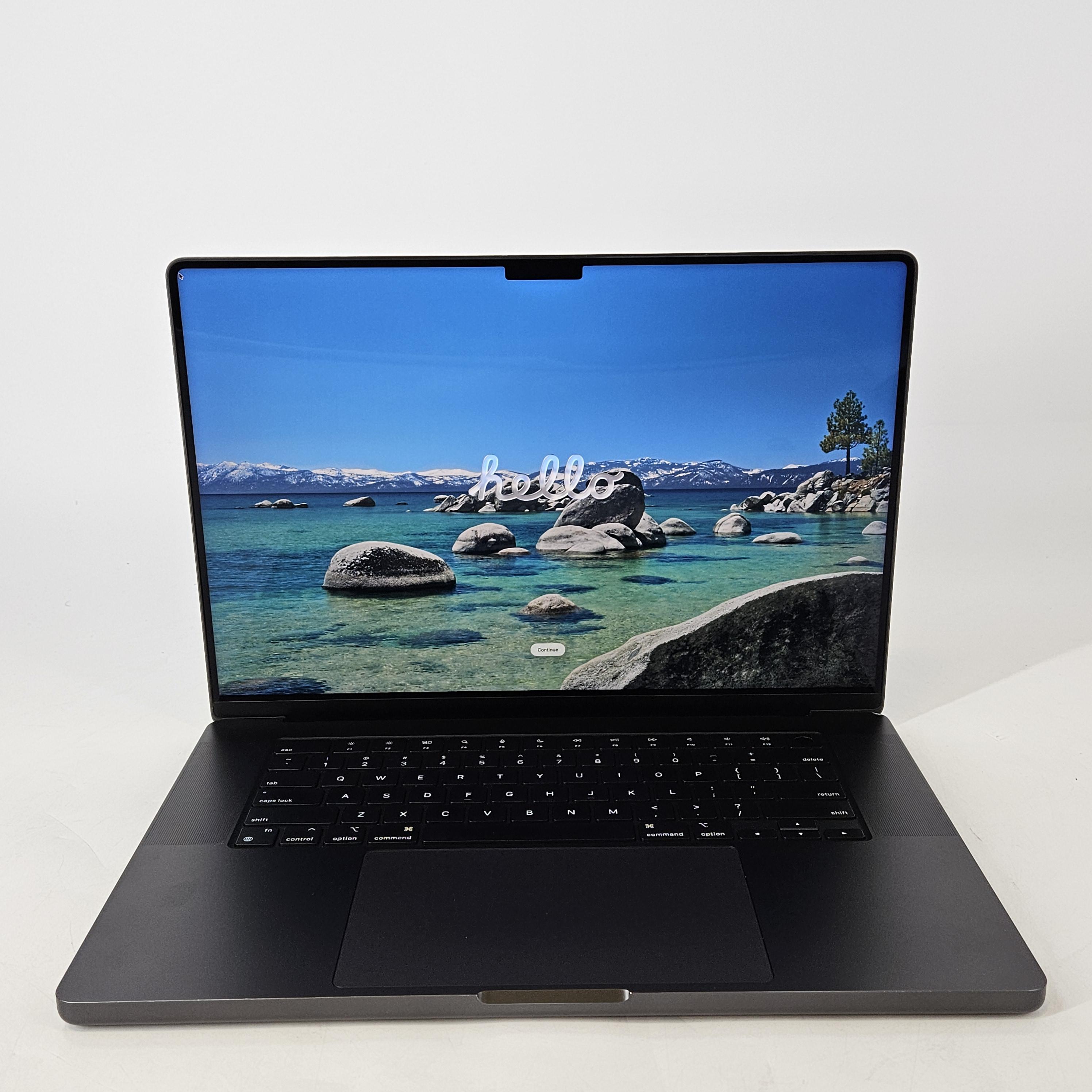 MacBook Pro 16 Space Black Nov 2023 M3 Pro 12-Core CPU 18-Core GPU