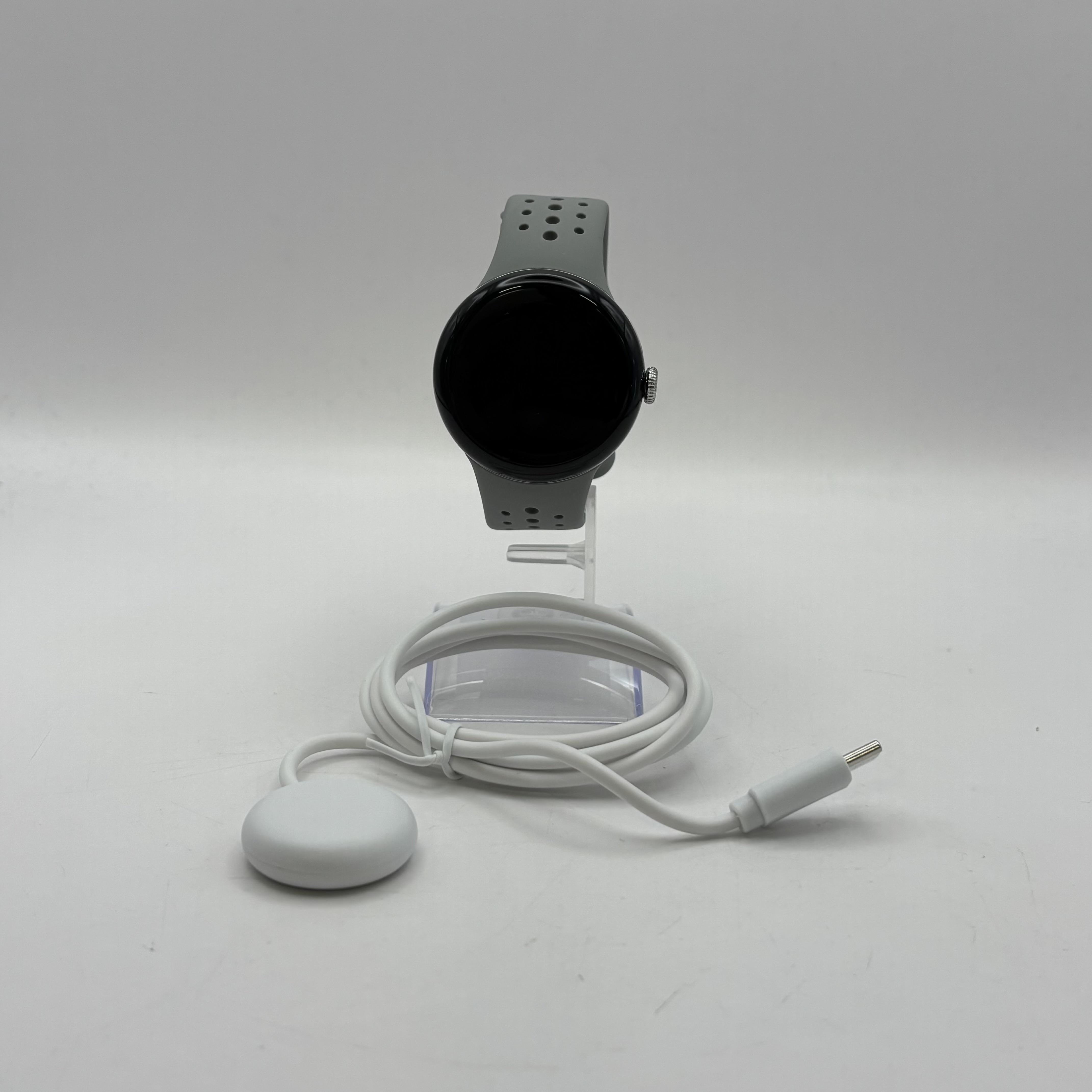 新品未開封　Google Pixel Watch Polished Silver Google Pixel Watch 3 (45mm) Smartwatch with Porcelain Band
