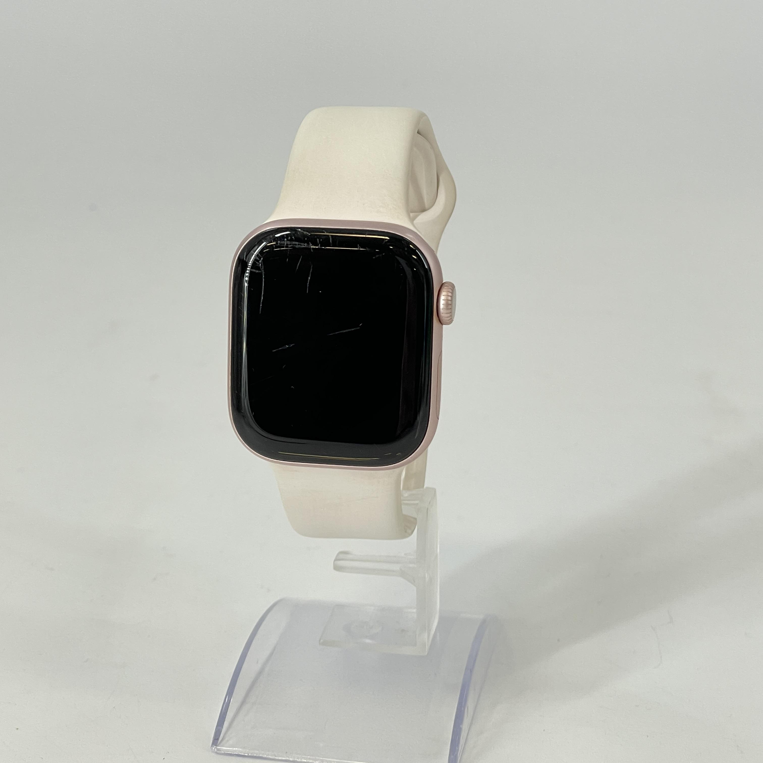 Apple Watch (Series 10) 42mm Rose Gold Aluminum (LTE) w/ White