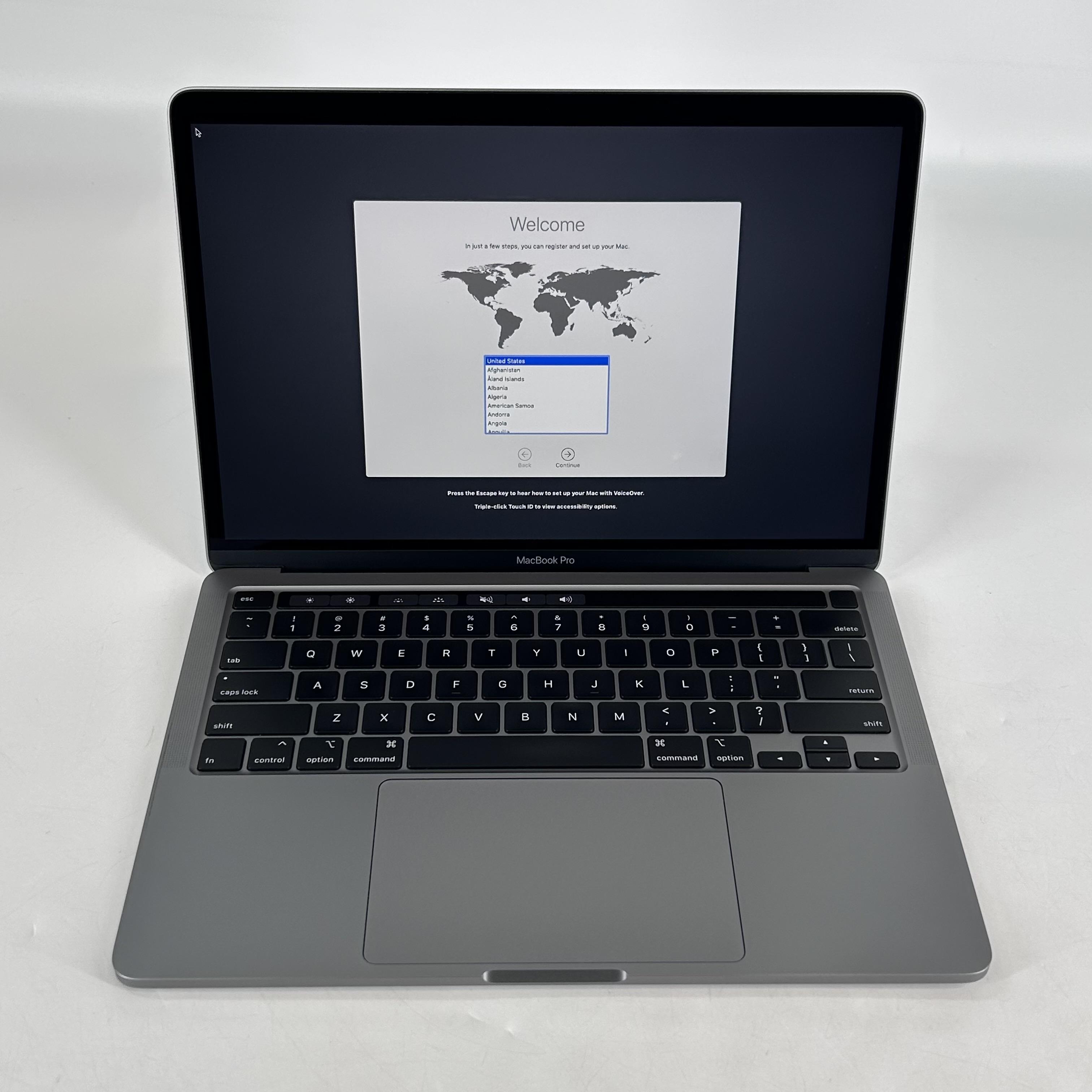 MacBook Pro 13 Gray 2020 2.0 GHz Intel Core i5 16GB 1TB SSD White