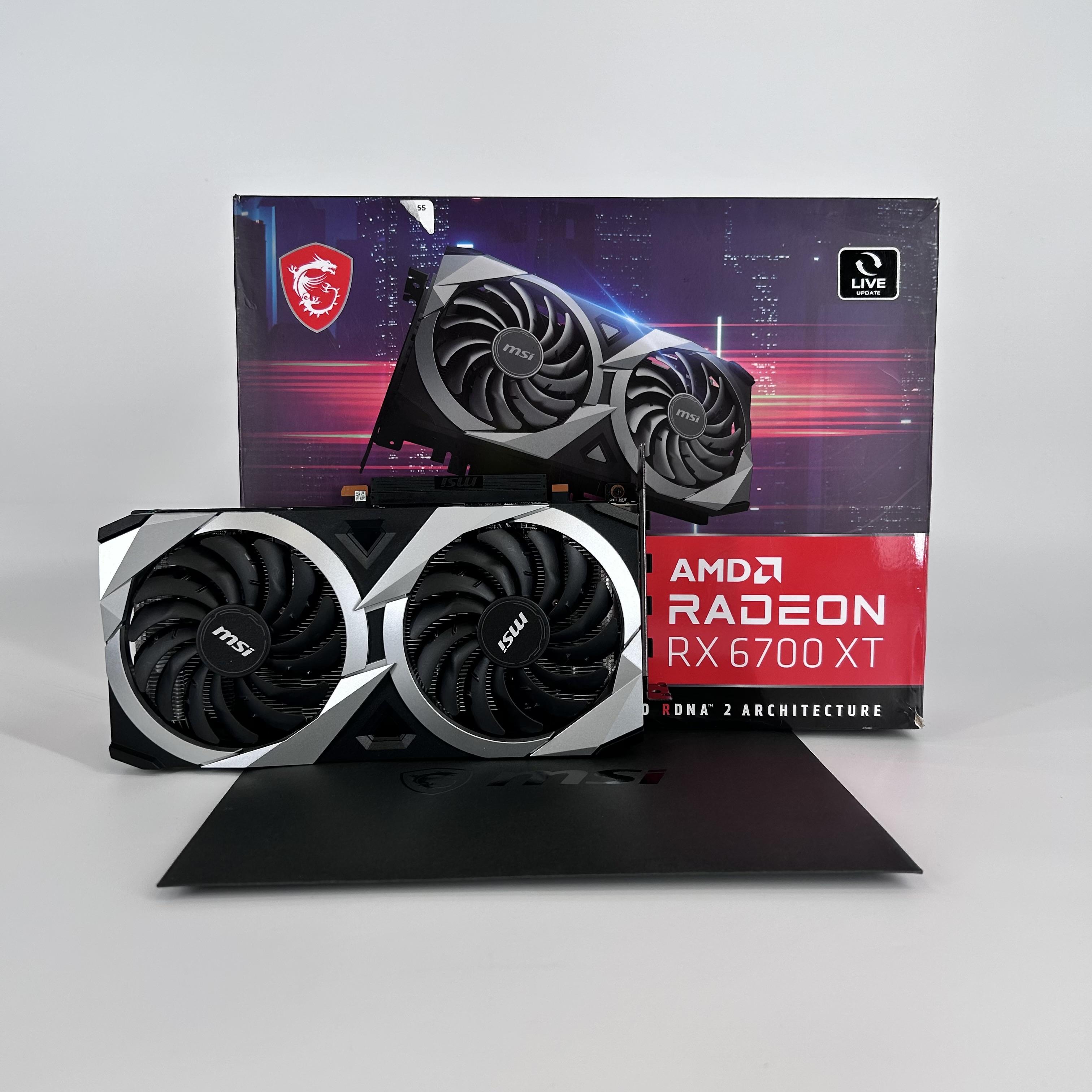 MSI MECH 2X Radeon RX 6700 XT 12GB RAM - Graphics Card - Excellent