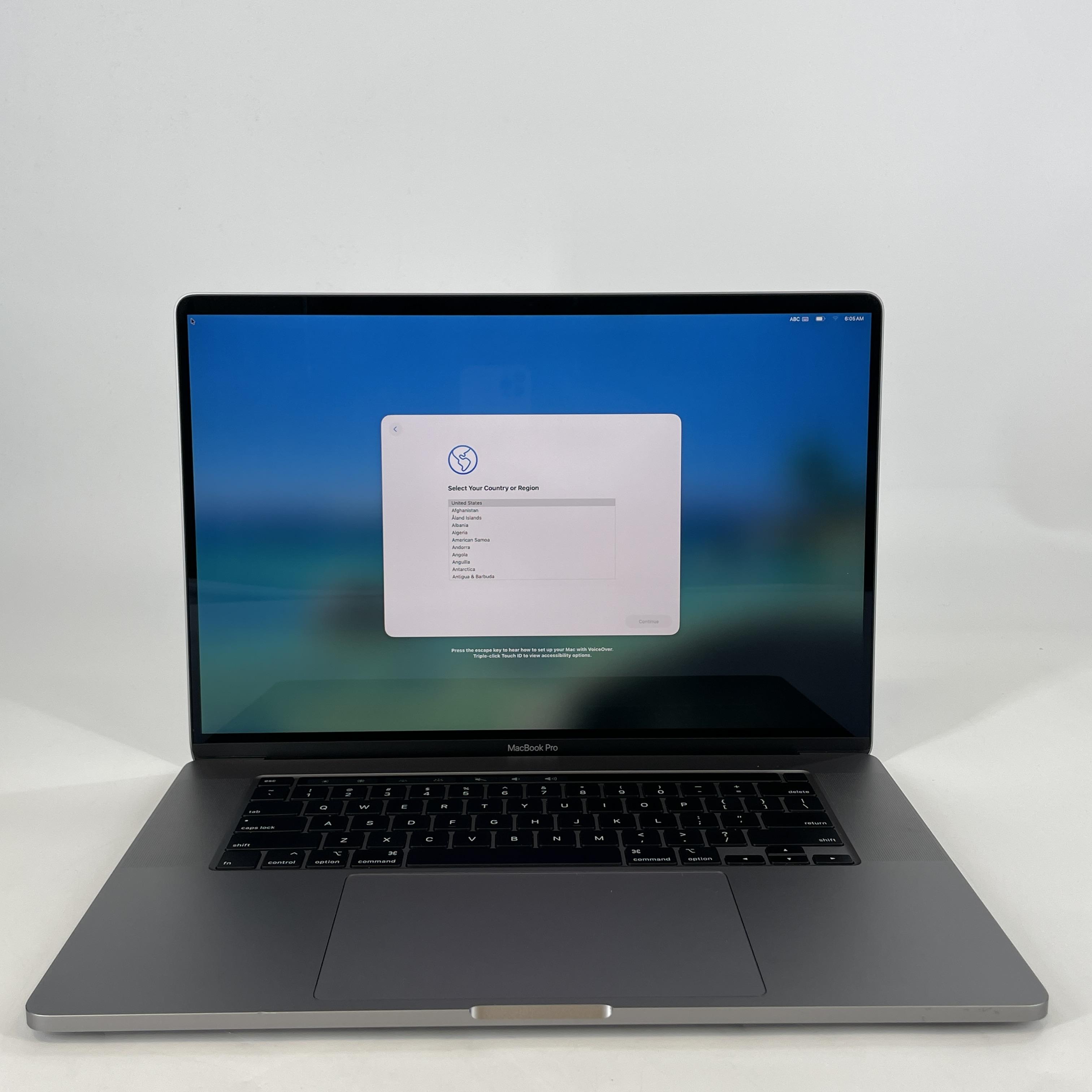 MacBook Pro 16 Touch Bar 2019 2.3GHz i9 16GB 1TB SSD Radeon Pro