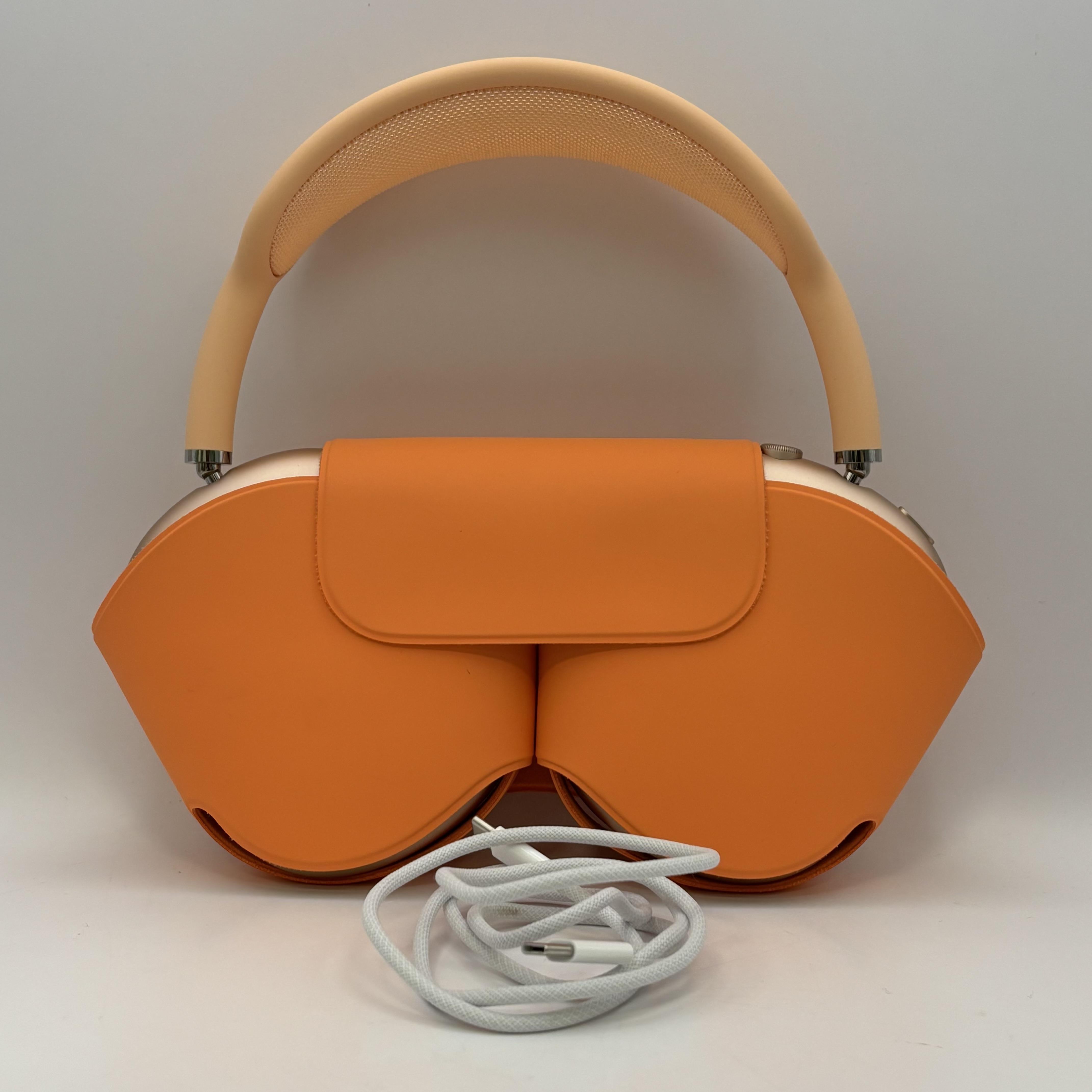 AirPods Max USB-C Orange w/ Smart Case & Charger - Excellent | eBay