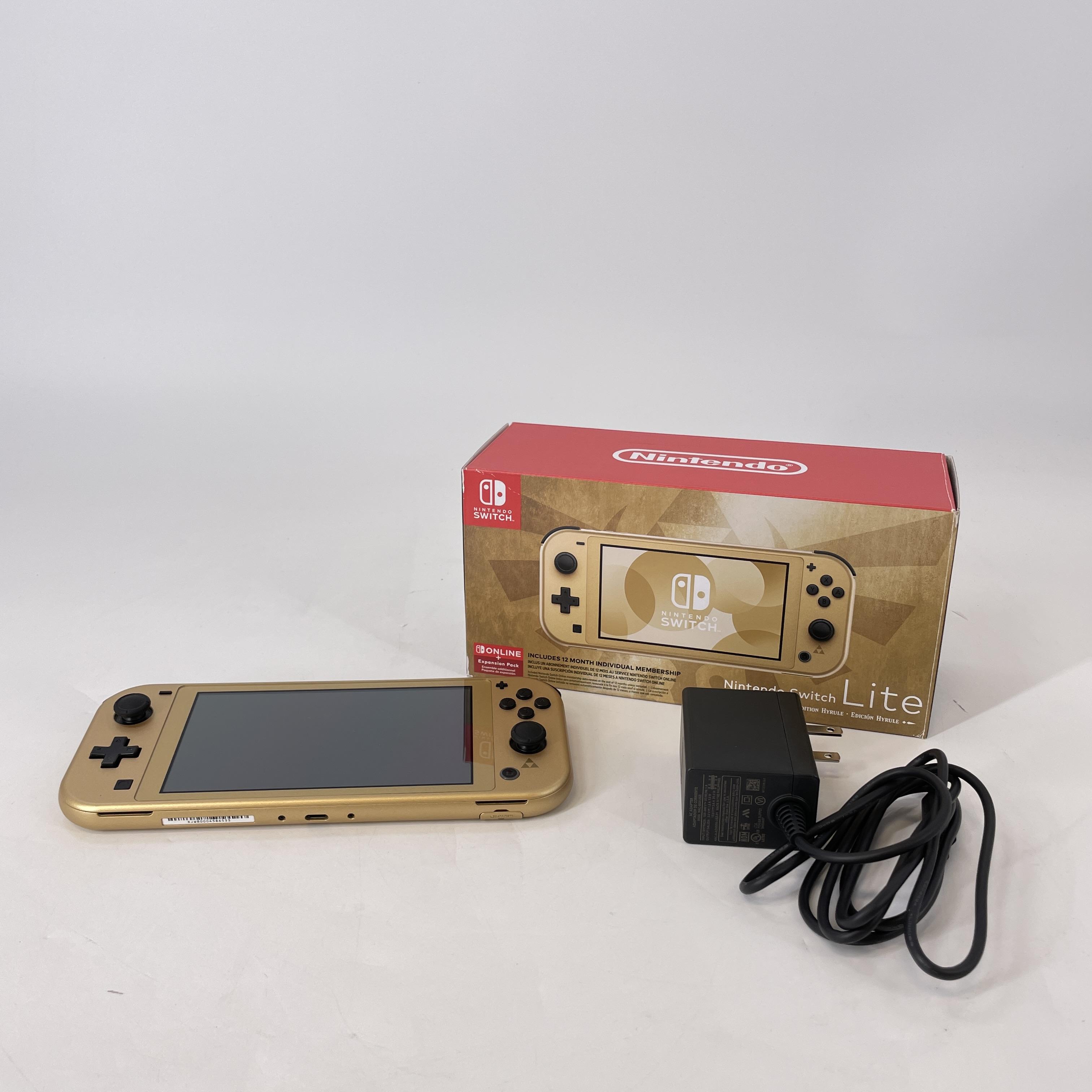 Nintendo Switch Lite Hyrule Edition Handheld Console Gold 32GB