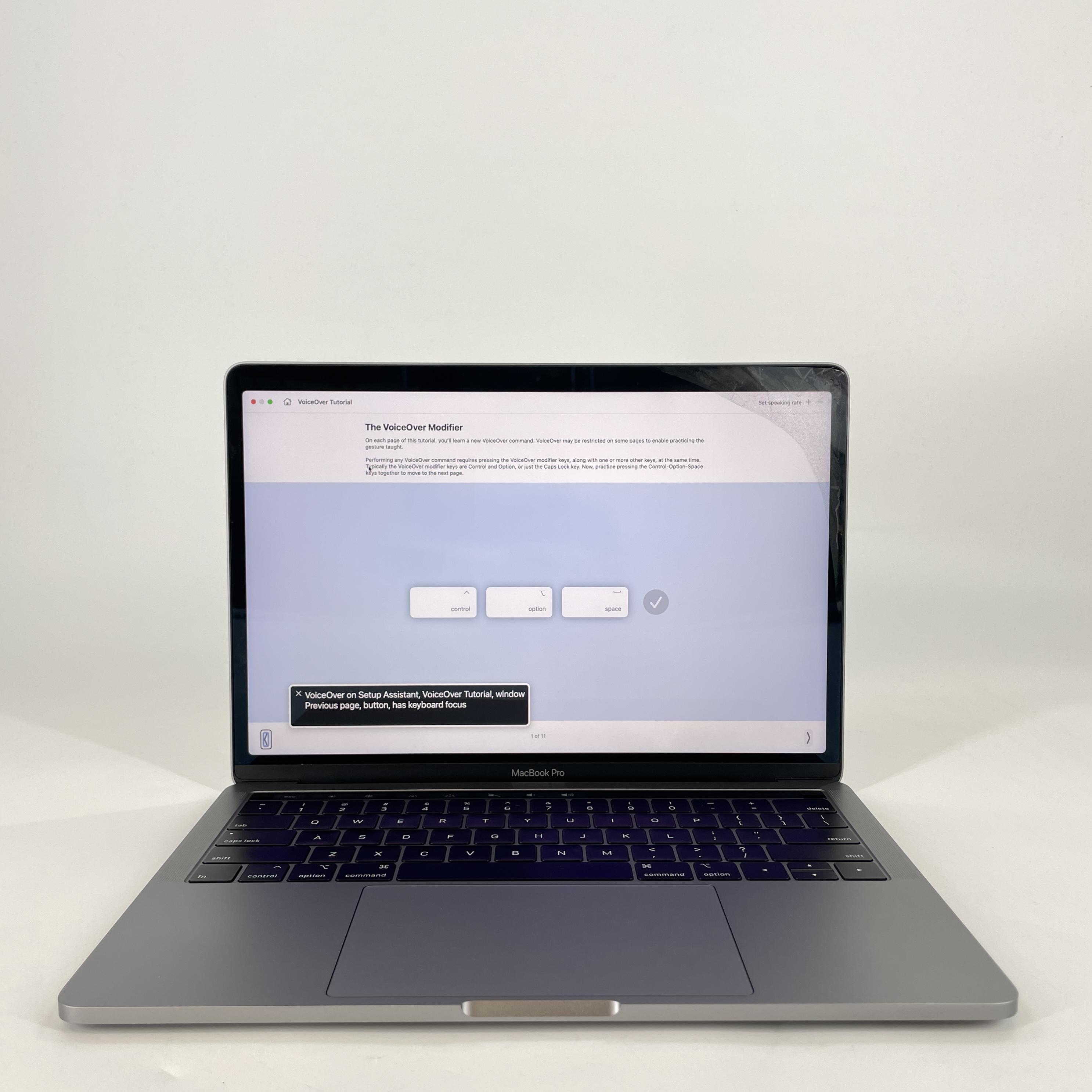 MacBook Pro 13 Touch Bar 2019 2.4 GHz i5 8GB 256GB SSD Space Gray