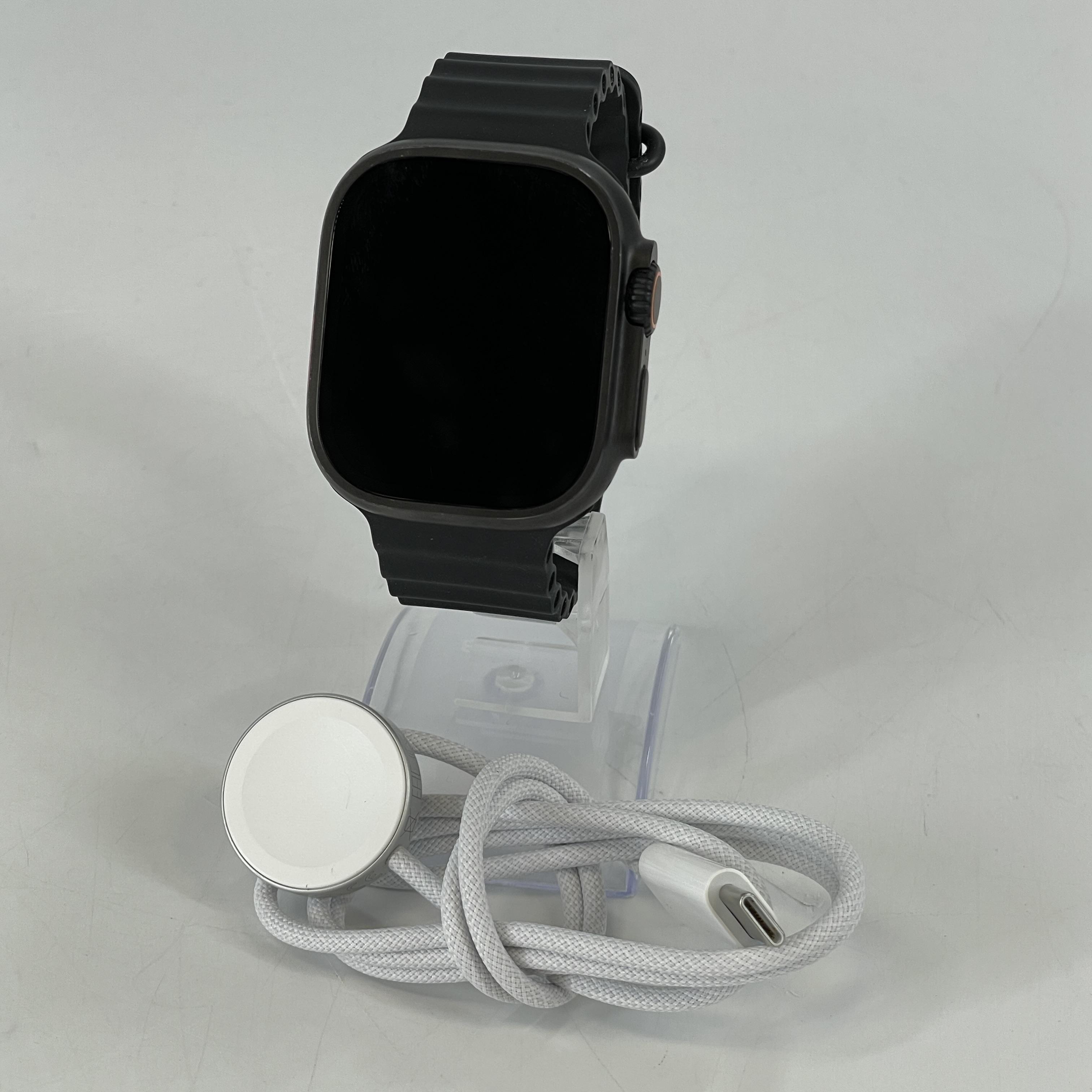 Apple Watch (Ultra 2) 49mm Black Titanium (LTE) w/ Black Ocean