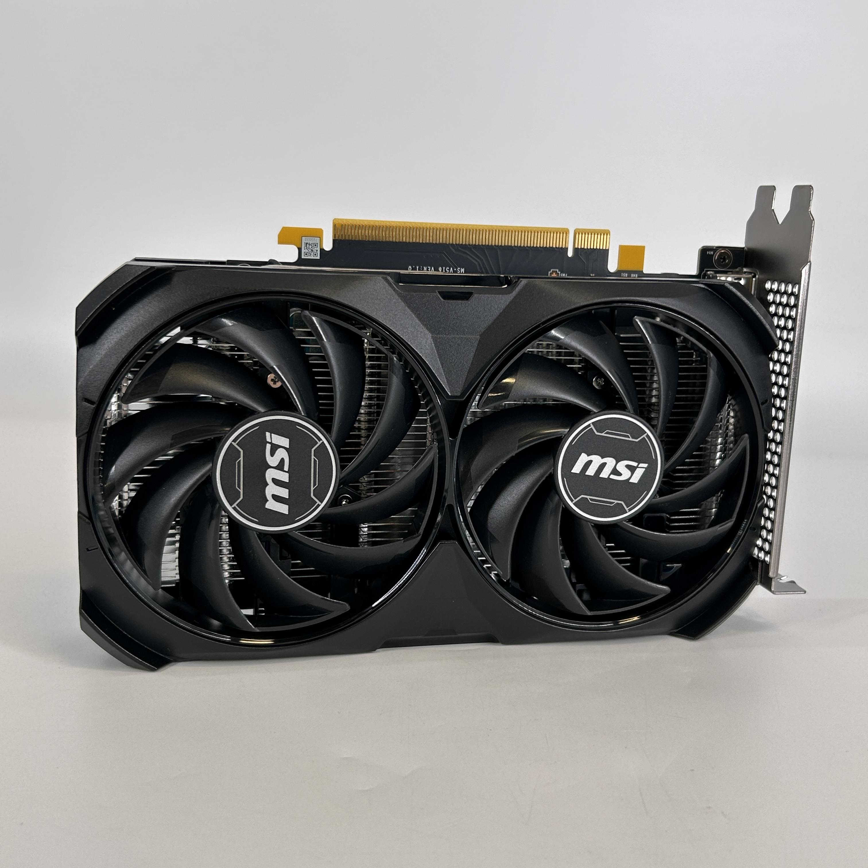 MSI Ventus 2X Black OC GeForce RTX 4060 8GB - Graphics Card