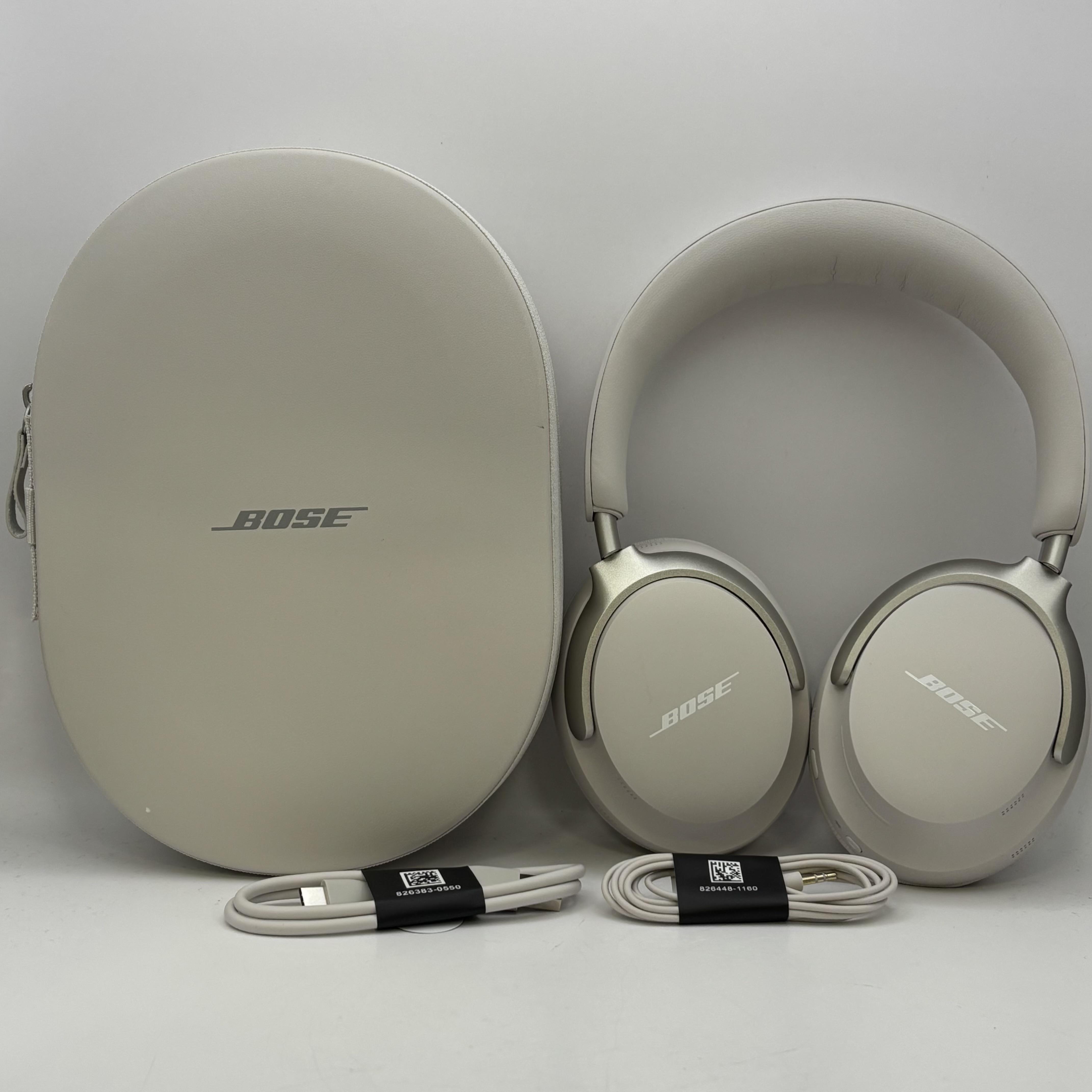 Bose QuietComfort Ultra Headphones White - Excellent Condition w