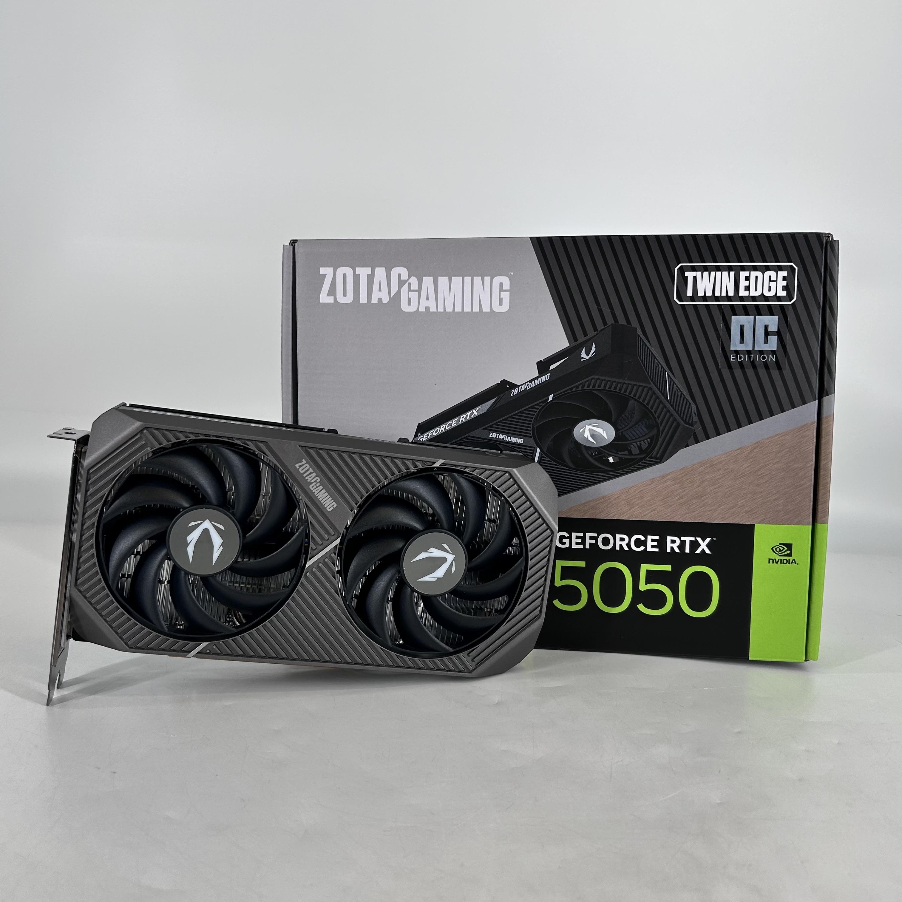 ZOTAC Twin Edge OC GeForce RTX 5050 8GB - Graphics Card 
