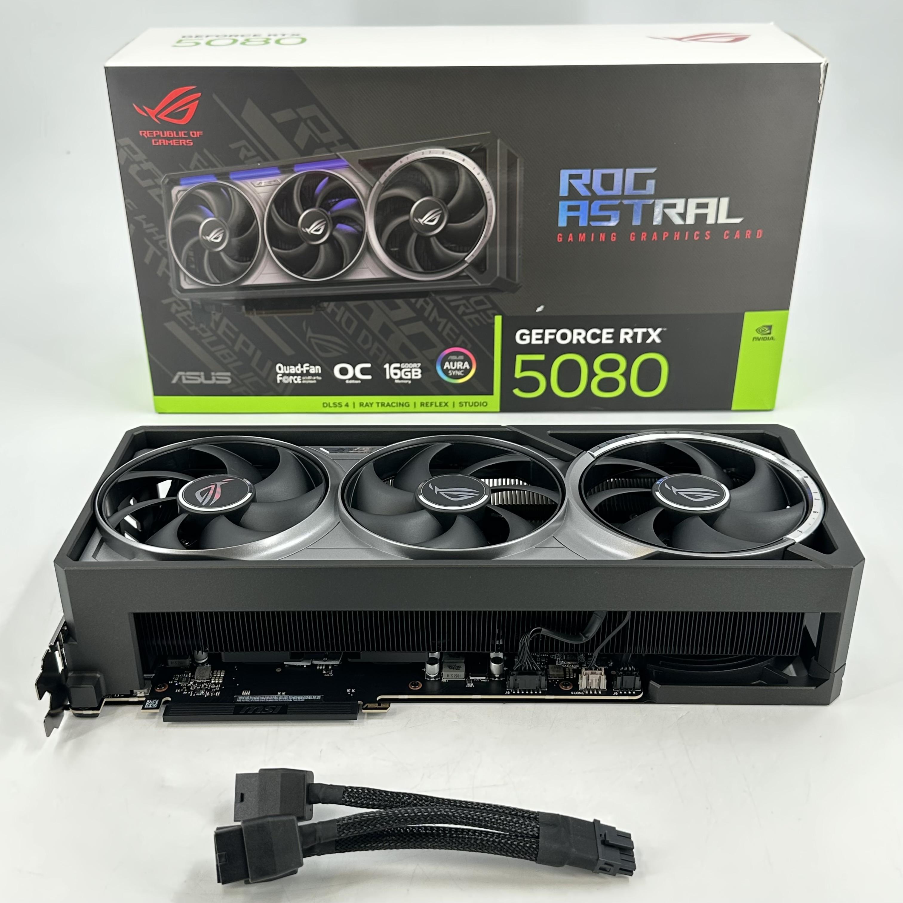新品未開封 ASUS ROG ASTRAL GEFORCE RTX 5080 ROG Astral GeForce RTX™ 5080 16GB GDDR7 | ROG Astral