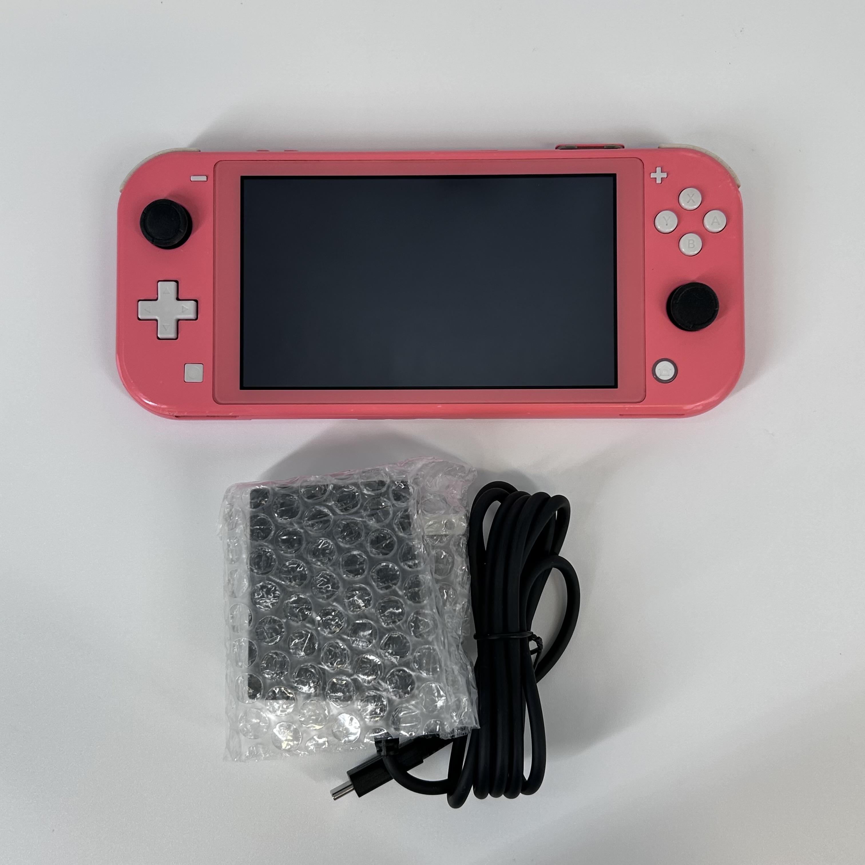 Nintendo Switch Lite Original Handheld Console Pink 32GB - Game